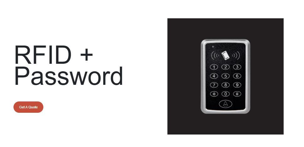 RFID access card reader system