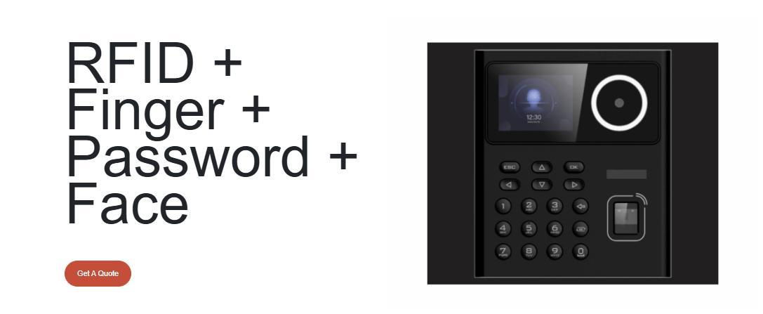 Advanced RFID access control panel