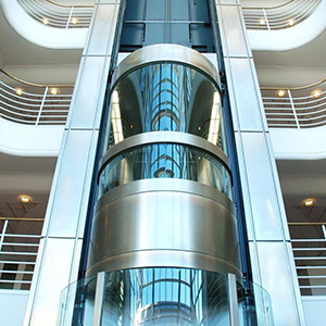 Beautifully designed capsule lift interior